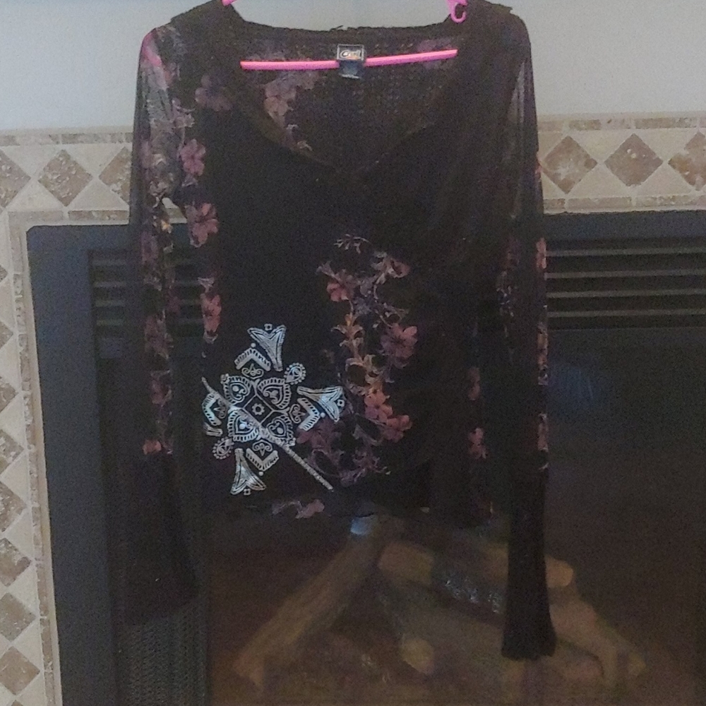 Cruel girl hooded fancy shirt